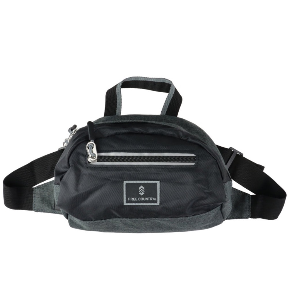 Free Country Heather Grey Waist Pack
